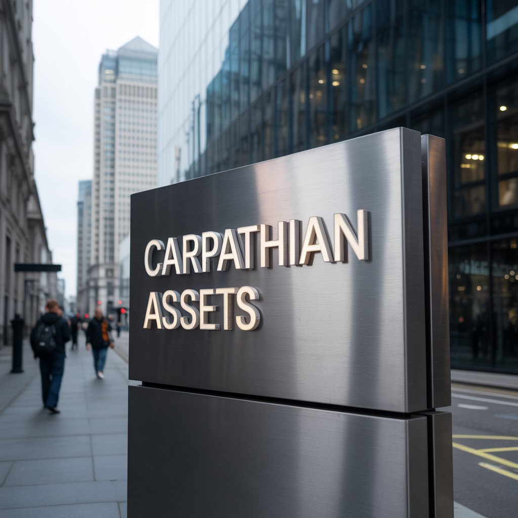 Carpathian Assets signage