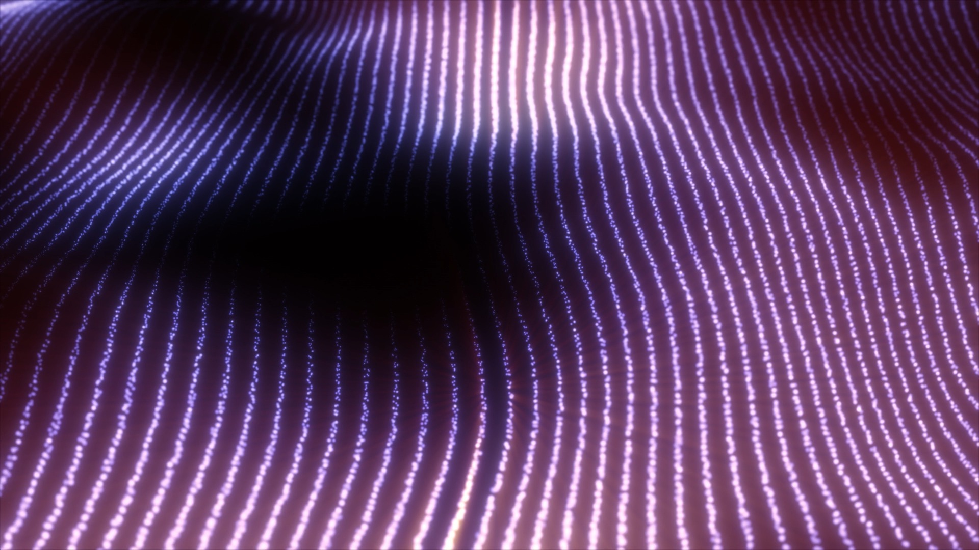 Violet particle wave